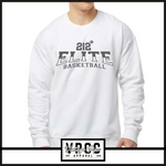 18000- 212 ELITE ARCHED CREW SWEATSHIRT YOUTH AND ADULT- WHITE