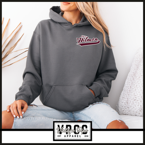 18500- OHIO HITMEN- SMALL SCRIPT: HOODIE YOUTH AND ADULT- 18000 &  562B- CHARCOAL