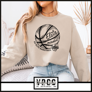 18000- 212 ELITE BASKETBALL CREW SWEATSHIRT- ADULT ONLY- SAND