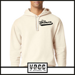 1467 OHIO HITMEN- BLACK SCRIPT: Comfort Colors® Lightweight Hooded Sweatshirt- YOUTH & ADULT- IVORY