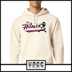 1467 OHIO HITMEN- SWING: Comfort Colors® Lightweight Hooded Sweatshirt- YOUTH & ADULT- IVORY