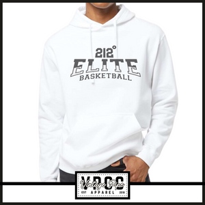 18500- 212 ELITE ARCH HOODIE- YOUTH & ADULT- WHITE