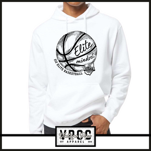 18500- 212 ELITE BASKETBALL HOODIE- YOUTH & ADULT- WHITE