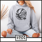 18500- 212 ELITE BASKETBALL HOODIE- YOUTH & ADULT- HEATHER GREY