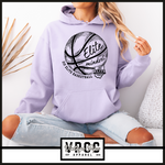 18500- 212 ELITE BASKETBALL HOODIE- ADULT ONLY- LAVENDER