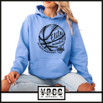 18500- 212 ELITE BASKETBALL HOODIE- YOUTH & ADULT- COLUMBIA BLUE