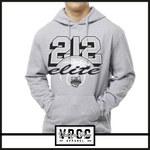 18500- 212 ELITE THROWBACK HOODIE- YOUTH & ADULT- HEATHER GREY