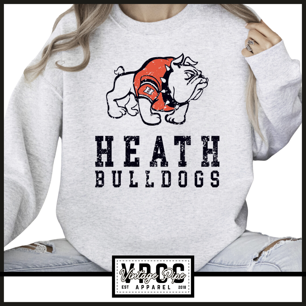 HEATH BULLDOGS MASCOT