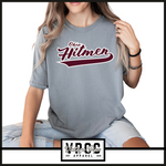 1717- OHIO HITMEN "FULL SCRIPT" Comfort Colors® SHORT SLEEVE TEES- YOUTH & ADULT- GREY