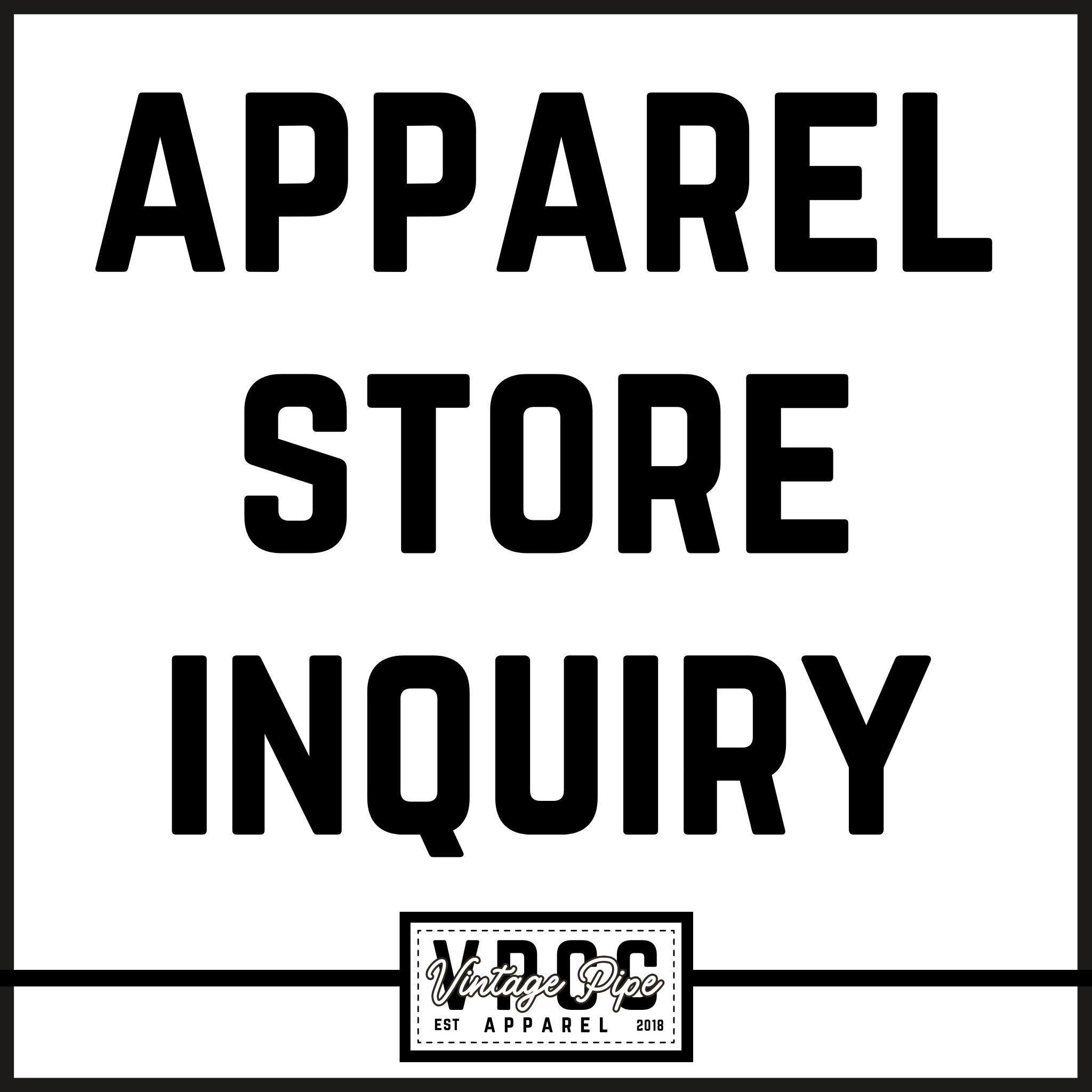 Apparel Store Inquiry