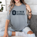 Ohio Hitmen Baseball (Block O) Tees (Grey)