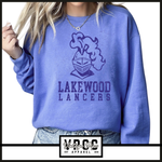 LAKEWOOD LANCERS MASCOT- BLUE