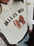 Baller Mom Crop Hoodies