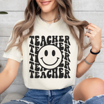 Smiley Teacher Tee