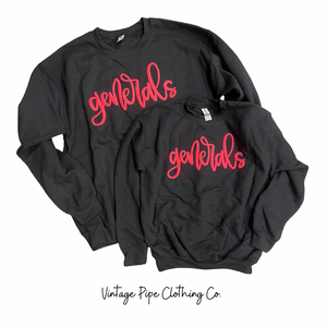 Black Generals Puff sweatshirts