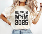 Hornets Senior Mom 2025 (Ivory, White and Pepper)