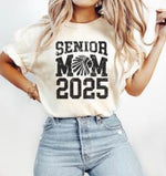 Warriors Senior Mom 2025 (Ivory, White and Pepper)