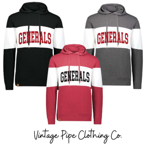 Striped Generals Cheerleading Hoodie