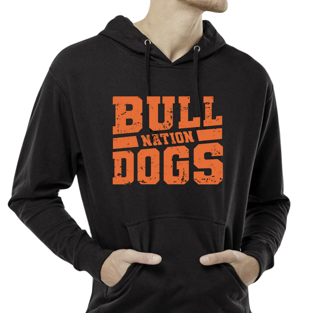 Black Bulldogs Nation Hoodie (Youth & Adult)