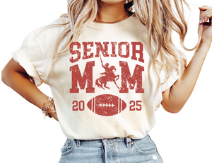 Sheridan Generals Senior Football Mom Tees (see multiple pictures for color options)