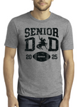 Sheridan Generals Senior Football Dad Tees (see multiple pictures for color options)