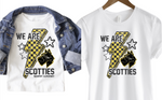 White We Are Scotties Tees (Unisex) (Youth & Adult) BOLT