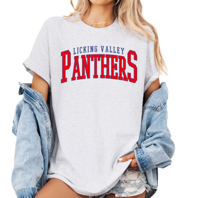 Ash Licking Valley Panthers Tee (Unisex) (Youth & Adult) (1)