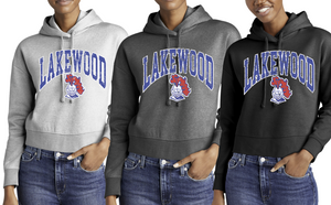 1- Lakewood Mascot Throwback Ladies CROP Hoodie (These are a ladies fit)