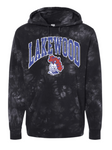 1- Lakewood Mascot Tie Dye Hoodie YOUTH AND ADULT