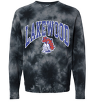 1- Lakewood Mascot Throwback Tie Dye Crew Sweatshirt