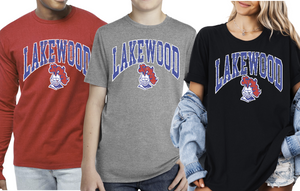 1- Lakewood Mascot Short & Long Sleeve Tees (Youth & Adult)