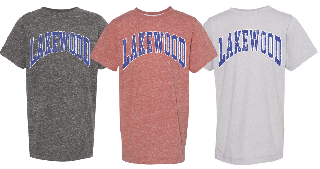 1- Lakewood Throwback Tees (Unisex) (Youth & Adult)