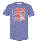 3- Stacked Lancer Mascot Tees (Unisex) (Youth & Adult)