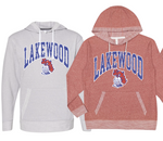 1- Lakewood Mascot Throwback Frech Terry Hoodies (Adult only)