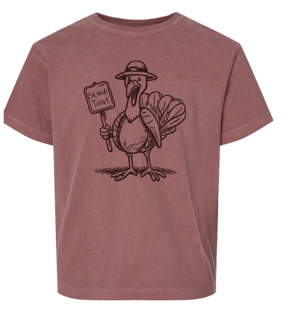 Skibidi Toilet Turkey Tee