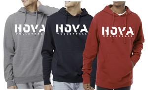 1- HOVA Volleyball Unisex Hoodies (Youth & Adult)