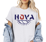 2- HOVA Volleyball Ash Long Sleeve & Short Sleeve Tees (Unisex) (Youth & Adult)