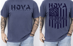 HOVA Volleyball Dad Navy Comfort Color Unisex Short Sleeve Tee & Crew Sweatshirt