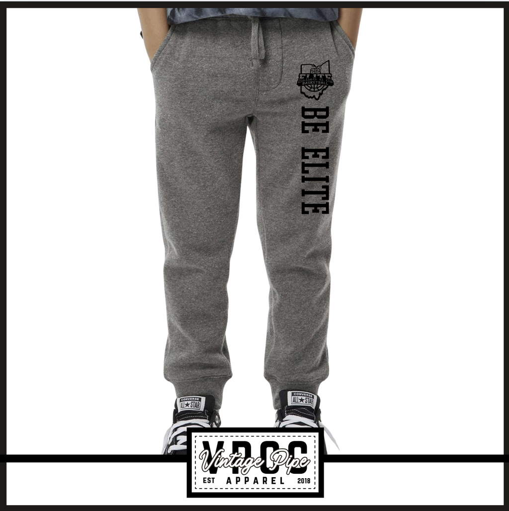 01776- 212 ELITE MIDWEIGHT FLEECE SWEATPANTS- TODDLER, YOUTH & ADULT- NICKEL