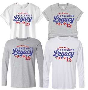 64000- LAKEWOOD LEGACY- UNISEX TEE YOUTH & ADULT- LAKEWOOD LEGACY