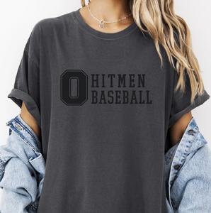 Ohio Hitmen Baseball (Block O) Tees (Pepper)