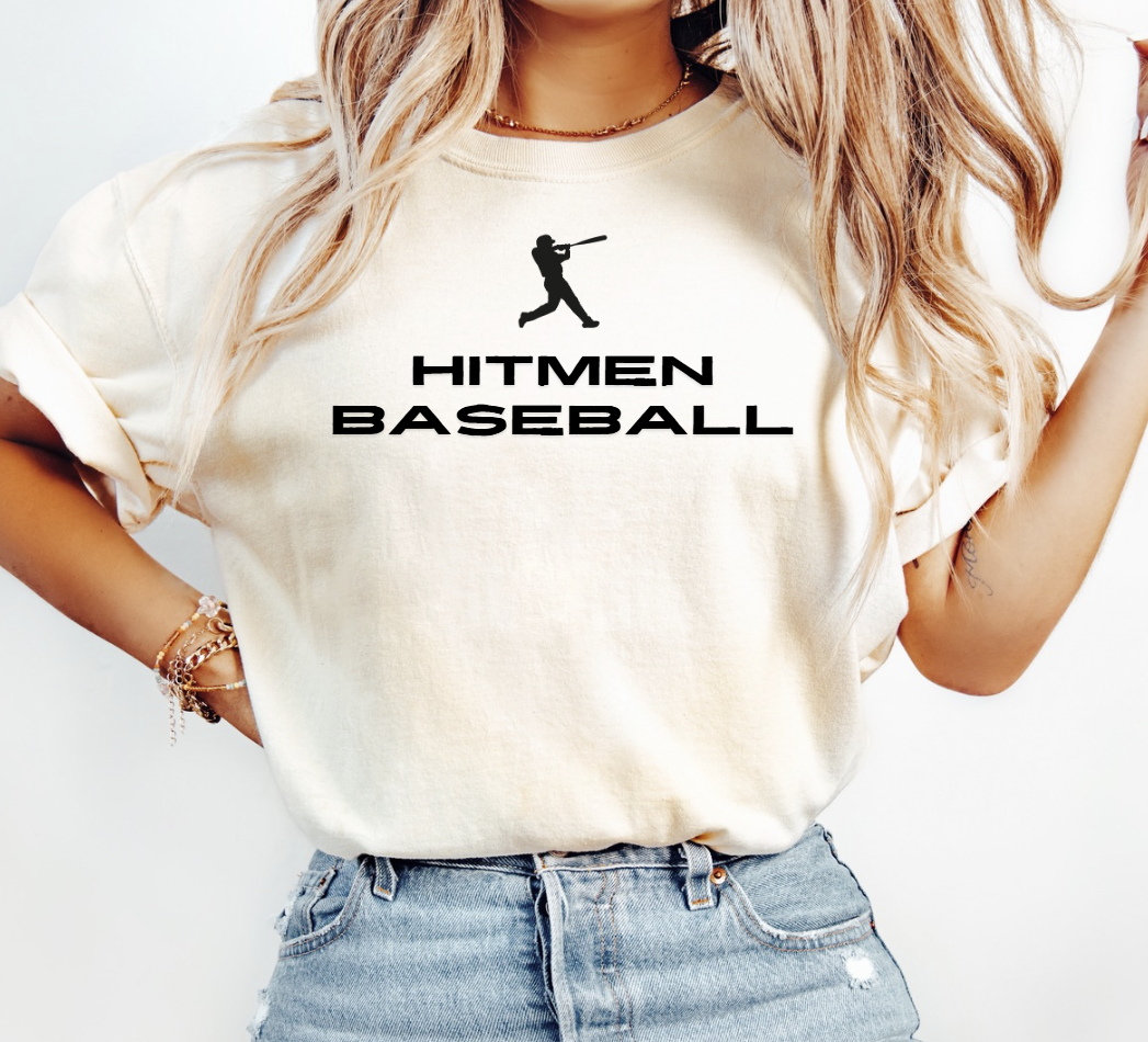 Ohio Hitmen Baseball Tees (Ivory & White)