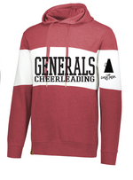 Striped Generals Cheerleading Hoodie