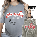 Generals Script Outline Puff Shirts Tees