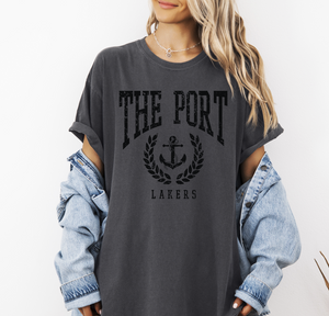 The Port Lakers Tee (Ivory, White and Pepper)