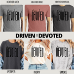 Driven & Devoted Cross Tees