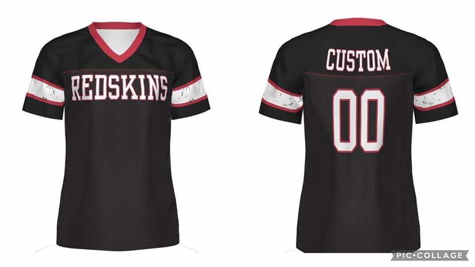 Faux Football Jersey Tees