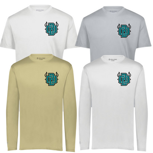 ST350/222818- OHIO BISON- Dry Fit Tee (Youth & Adult)- LONG SLEEVE & SHORT SLEEVE TEE- OHIO BISON LC