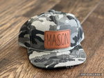 Camo Patch Snapback Hats