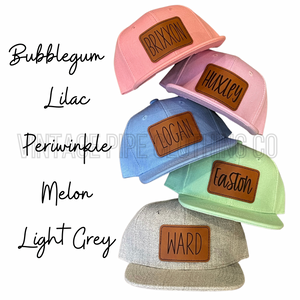 Youth Melon Pastel SnapBack Hats